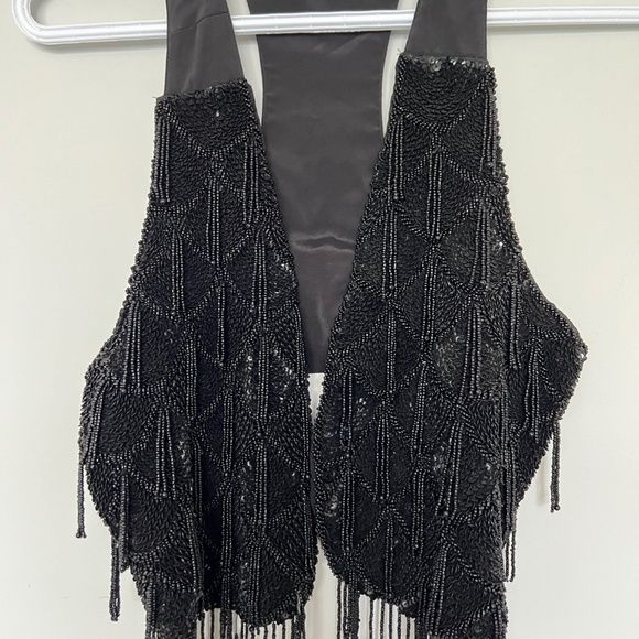 New Look embellished black vest Limited Edition - Picture 2 of 6